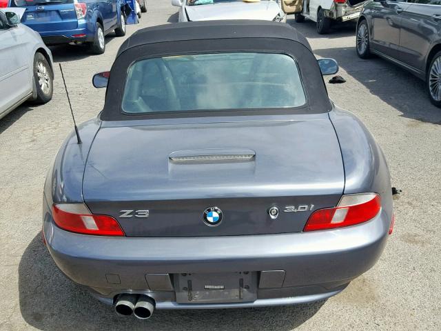 WBACN53491LJ57081 - 2001 BMW Z3 3.0 GRAY photo 6