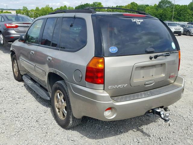 1GKDS13S222491844 - 2002 GMC ENVOY TAN photo 3