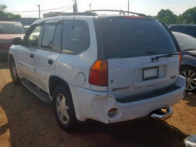 1GKDT13S332233220 - 2003 GMC ENVOY WHITE photo 3