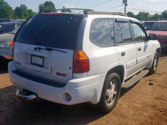 1GKDT13S332233220 - 2003 GMC ENVOY WHITE photo 4