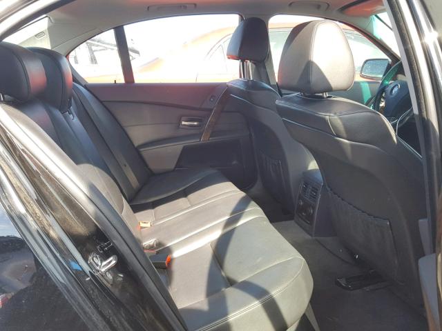 WBANF33507CS39843 - 2007 BMW 525 XI BLACK photo 6