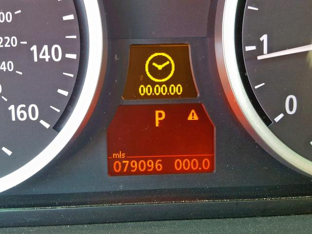 WBANF33507CS39843 - 2007 BMW 525 XI BLACK photo 8