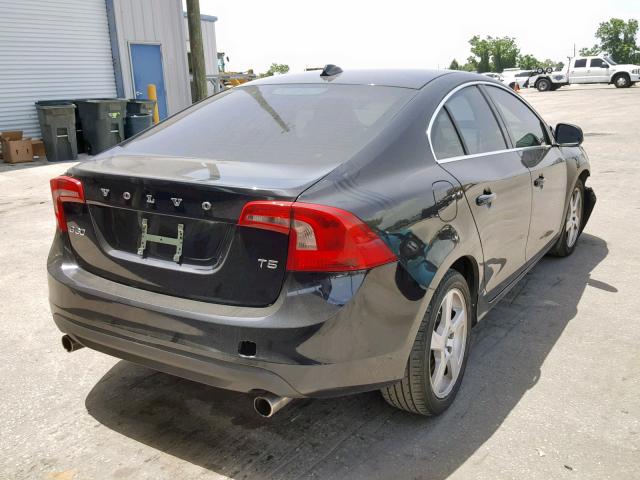 YV1622FS6C2120106 - 2012 VOLVO S60 T5 BLACK photo 4