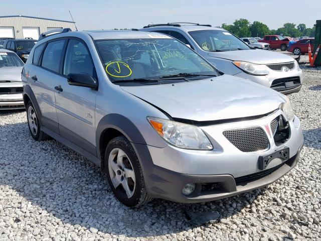 5Y2SL65817Z406523 - 2007 PONTIAC VIBE SILVER photo 1