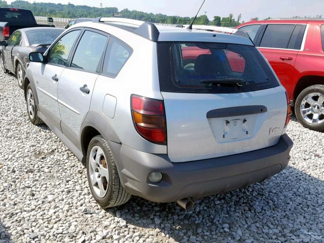 5Y2SL65817Z406523 - 2007 PONTIAC VIBE SILVER photo 3