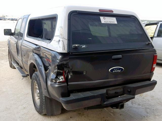 1FTKR1EE8BPB09874 - 2011 FORD RANGER SUP CHARCOAL photo 3