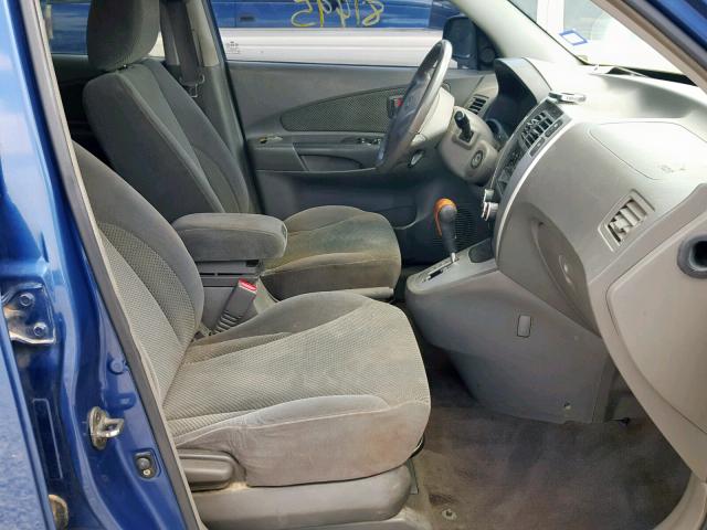 KM8JN12D67U581403 - 2007 HYUNDAI TUCSON SE BLUE photo 5