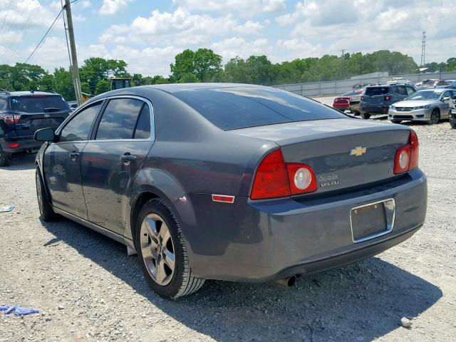 1G1ZH57B99F247220 - 2009 CHEVROLET MALIBU 1LT GRAY photo 3