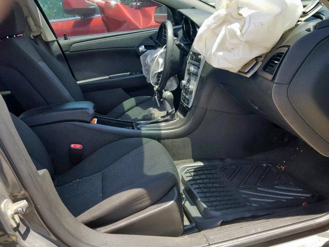 1G1ZH57B99F247220 - 2009 CHEVROLET MALIBU 1LT GRAY photo 5