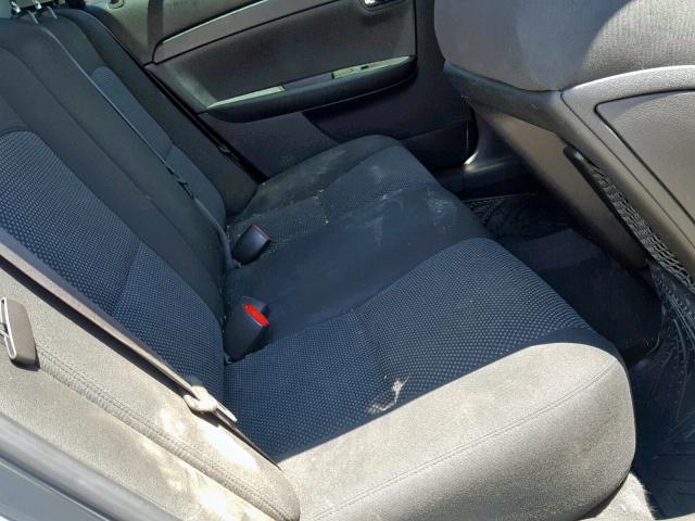 1G1ZH57B99F247220 - 2009 CHEVROLET MALIBU 1LT GRAY photo 6