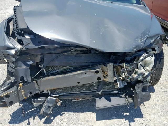 1G1ZH57B99F247220 - 2009 CHEVROLET MALIBU 1LT GRAY photo 7