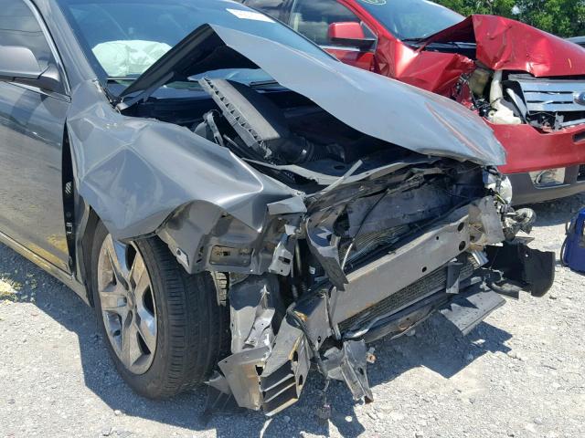 1G1ZH57B99F247220 - 2009 CHEVROLET MALIBU 1LT GRAY photo 9