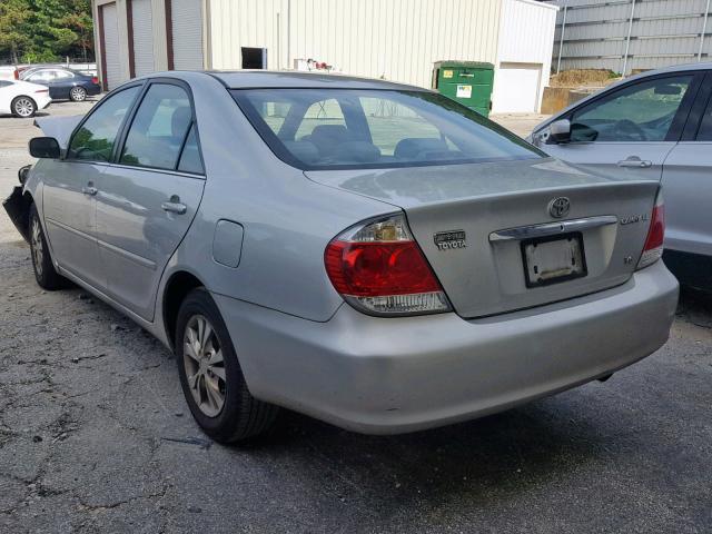 4T1BF32K65U590899 - 2005 TOYOTA CAMRY LE SILVER photo 3