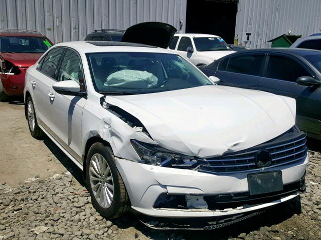 1VWBT7A31HC006060 - 2017 VOLKSWAGEN PASSAT SE WHITE photo 1