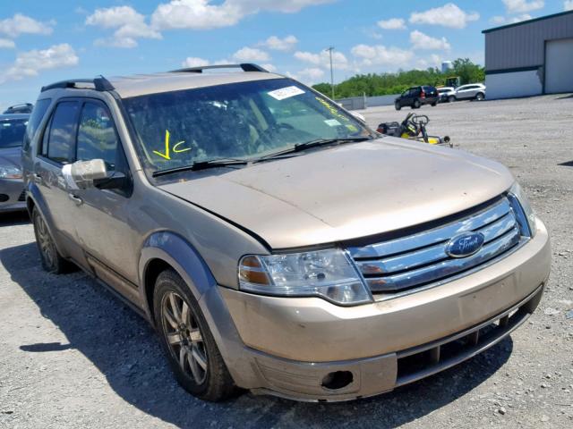 1FMDK02W88GA27345 - 2008 FORD TAURUS X S TAN photo 1