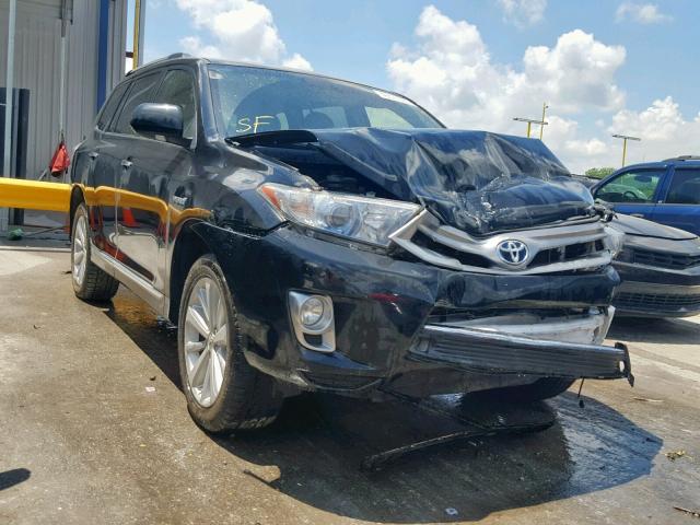 JTEDC3EH4D2016684 - 2013 TOYOTA HIGHLANDER BLACK photo 1