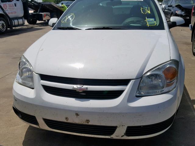 1G1AL15F067707316 - 2006 CHEVROLET COBALT LT WHITE photo 10