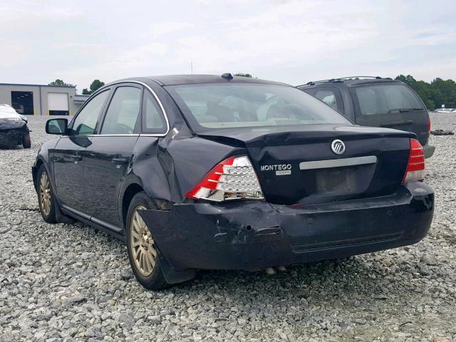 1MEHM42167G600221 - 2007 MERCURY MONTEGO PR 黑色 照片 3