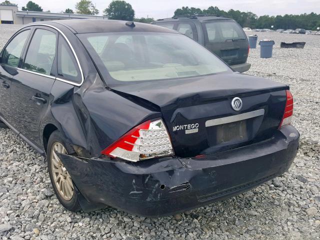 1MEHM42167G600221 - 2007 MERCURY MONTEGO PR 黑色 照片 9