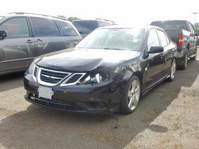 YS3FB46Y291003538 - 2009 SAAB 9-3 2.0T BLACK photo 2