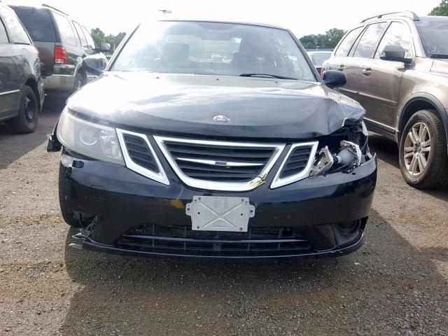 YS3FB46Y291003538 - 2009 SAAB 9-3 2.0T BLACK photo 9