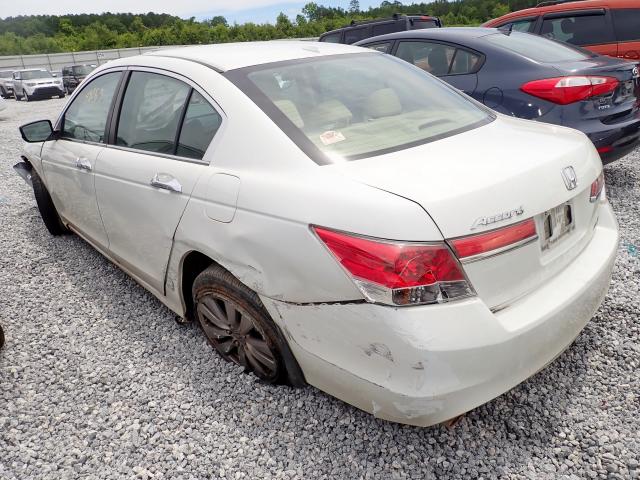 1HGCP3F87CA033892 - 2012 HONDA ACCORD EXL WHITE photo 3