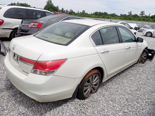 1HGCP3F87CA033892 - 2012 HONDA ACCORD EXL WHITE photo 4