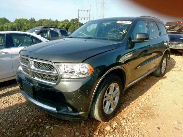 1D4RD4GG6BC730389 - 2011 DODGE DURANGO CR GRAY photo 2