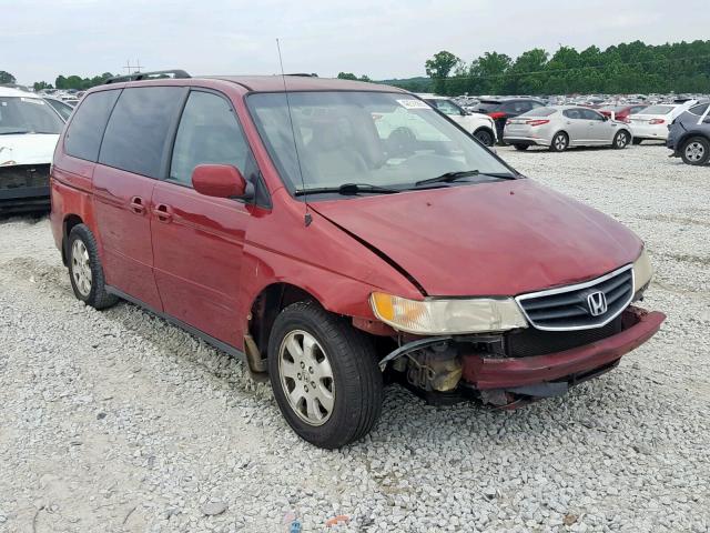 5FNRL189X4B061807 - 2004 HONDA ODYSSEY EX RED photo 1