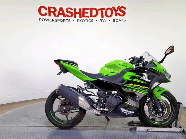 JKAEXKG17JDA09474 - 2018 KAWASAKI EX400 GREEN photo 1