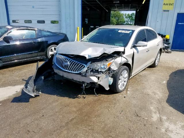 1G4GC5ER8DF306663 - 2013 BUICK LACROSSE GOLD photo 2