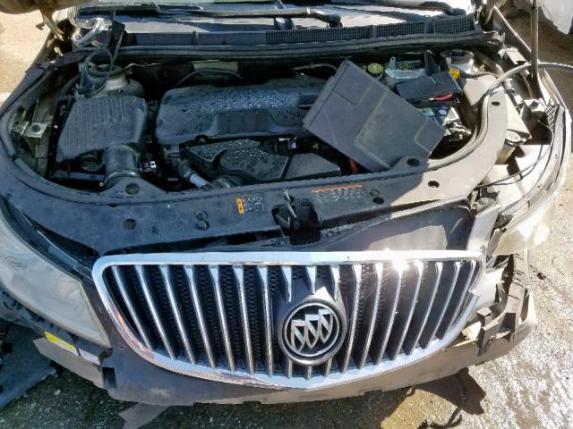 1G4GC5ER8DF306663 - 2013 BUICK LACROSSE GOLD photo 7