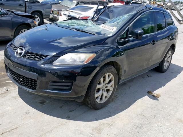 JM3ER29L480183135 - 2008 MAZDA CX-7 BLACK photo 2