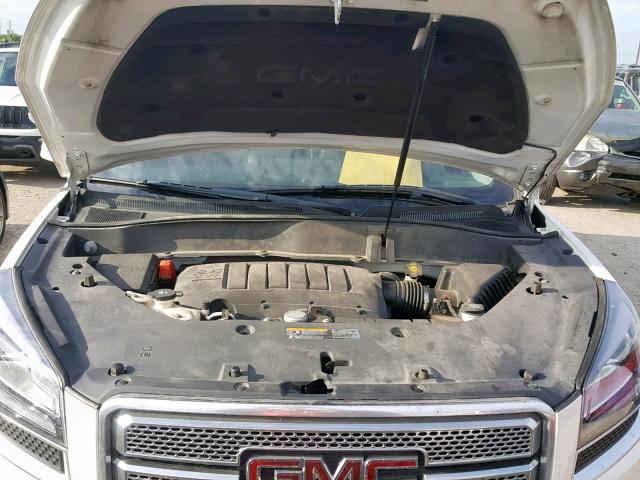 1GKKRTKD2DJ256077 - 2013 GMC ACADIA DEN WHITE photo 7