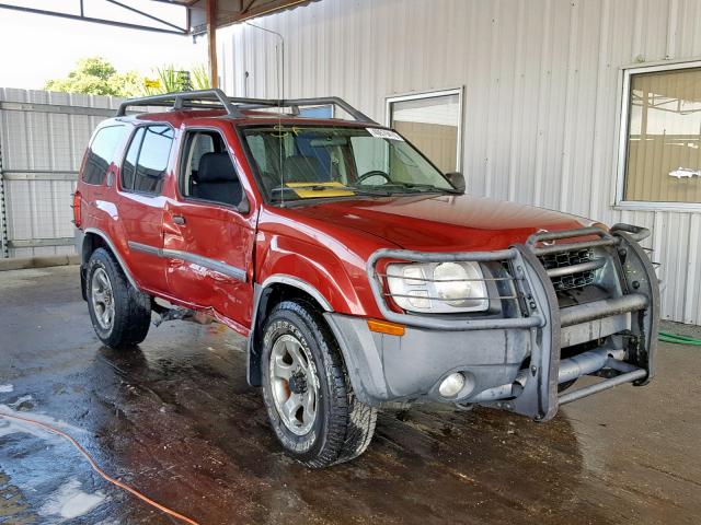 5N1MD28Y24C605374 - 2004 NISSAN XTERRA SE MAROON photo 1