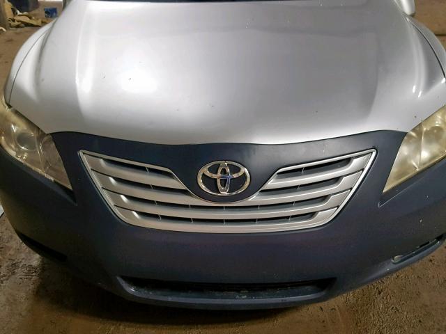 JTNBE46K973091025 - 2007 TOYOTA CAMRY NEW SILVER photo 7