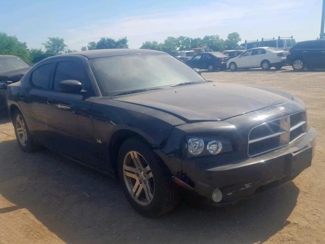 2B3KA43G26H217321 - 2006 DODGE CHARGER SE BLACK photo 1