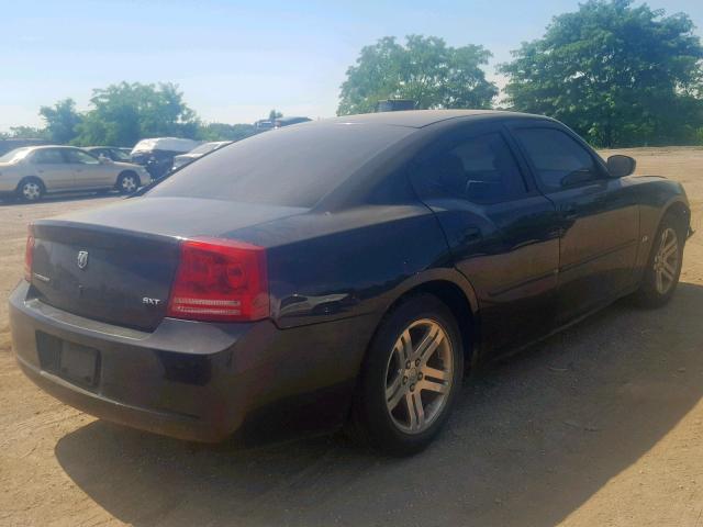 2B3KA43G26H217321 - 2006 DODGE CHARGER SE BLACK photo 4