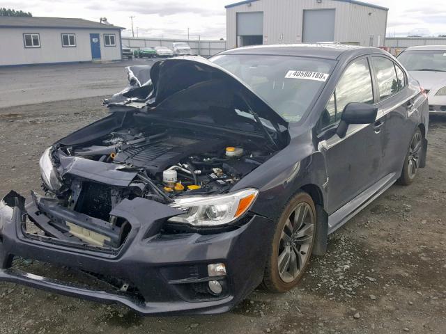 JF1VA1E65G9831608 - 2016 SUBARU WRX PREMIU GRAY photo 2