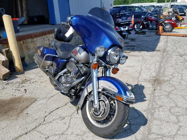 1HD1FC4177Y616358 - 2007 HARLEY-DAVIDSON FLHTCUI BLUE photo 1