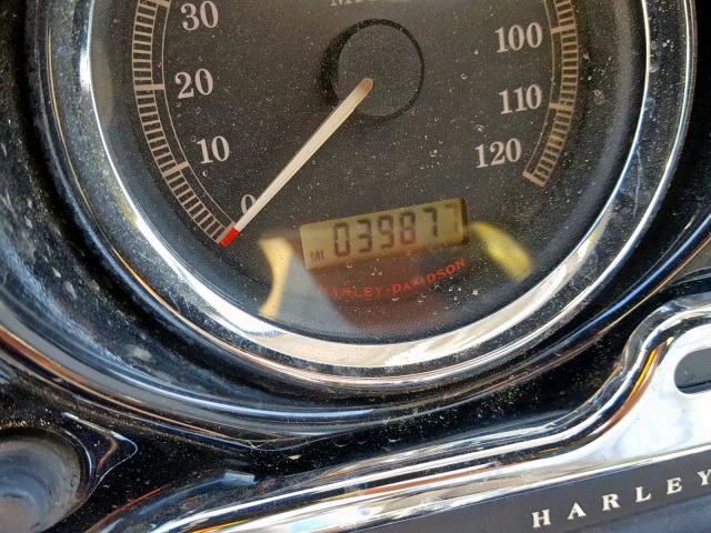 1HD1FC4177Y616358 - 2007 HARLEY-DAVIDSON FLHTCUI BLUE photo 8