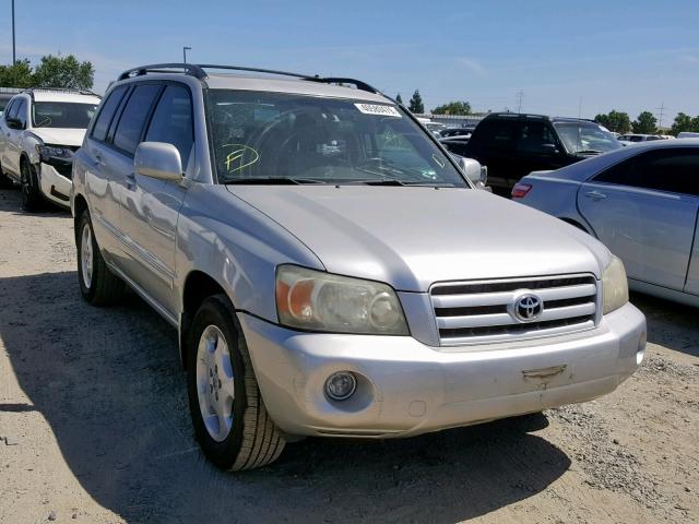 JTEDP21AX70140773 - 2007 TOYOTA HIGHLANDER SILVER photo 1