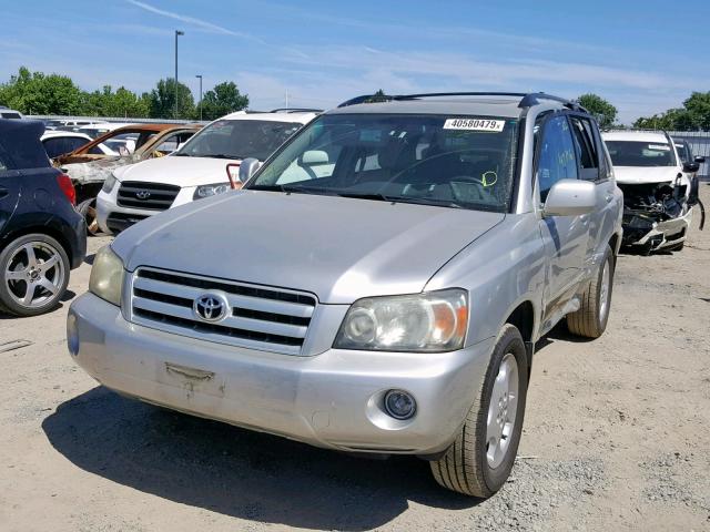 JTEDP21AX70140773 - 2007 TOYOTA HIGHLANDER SILVER photo 2