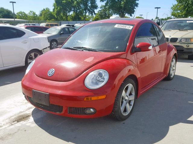 3VWSG31CX6M417739 - 2006 VOLKSWAGEN NEW BEETLE Qırmızı foto 2