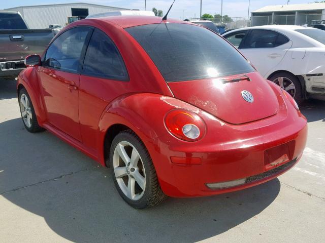 3VWSG31CX6M417739 - 2006 VOLKSWAGEN NEW BEETLE Qırmızı foto 3
