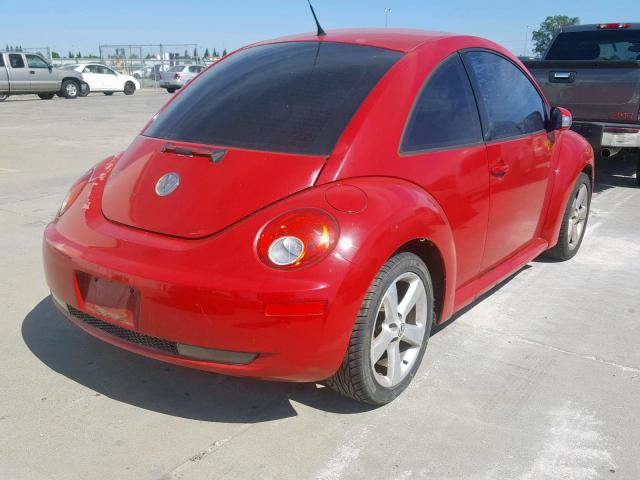 3VWSG31CX6M417739 - 2006 VOLKSWAGEN NEW BEETLE Qırmızı foto 4