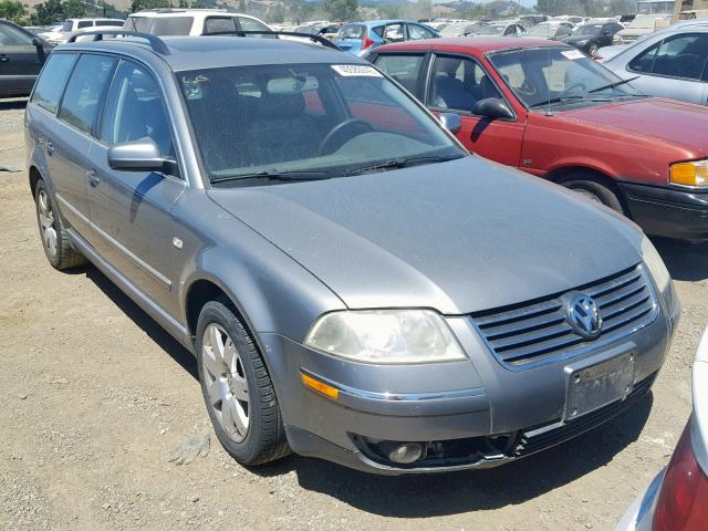 WVWWH63B23E153229 - 2003 VOLKSWAGEN PASSAT GLX GRAY photo 1