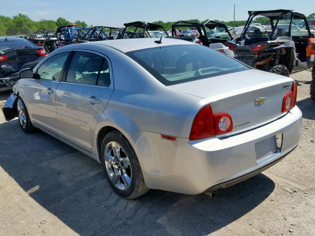 1G1ZC5EB5AF140333 - 2010 CHEVROLET MALIBU 1LT SILVER photo 3