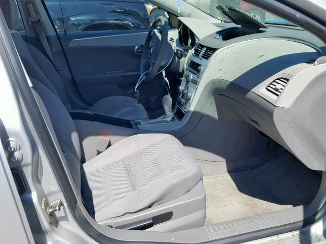 1G1ZC5EB5AF140333 - 2010 CHEVROLET MALIBU 1LT SILVER photo 5