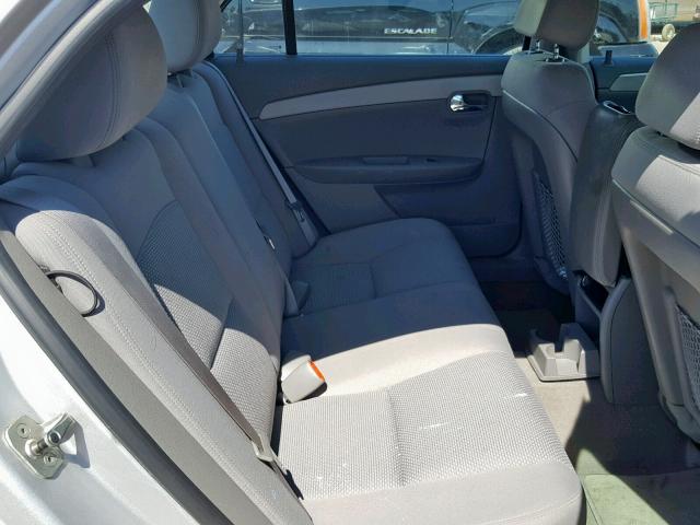 1G1ZC5EB5AF140333 - 2010 CHEVROLET MALIBU 1LT SILVER photo 6